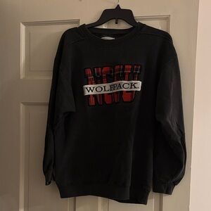 Black Men's Crewneck Sweatshirt